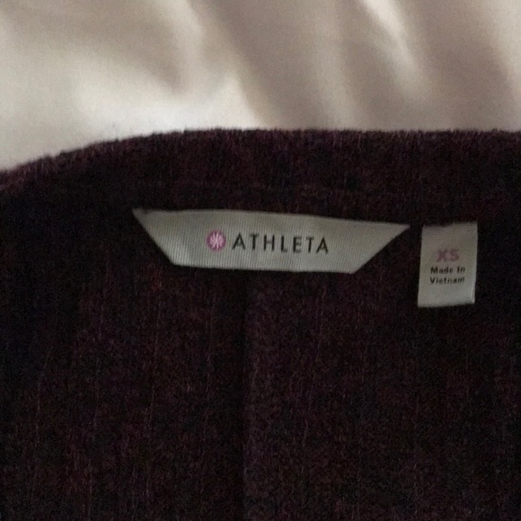 Athleta Tiburon Tank NWT Size XS Burgundy - Picture 3 of 5